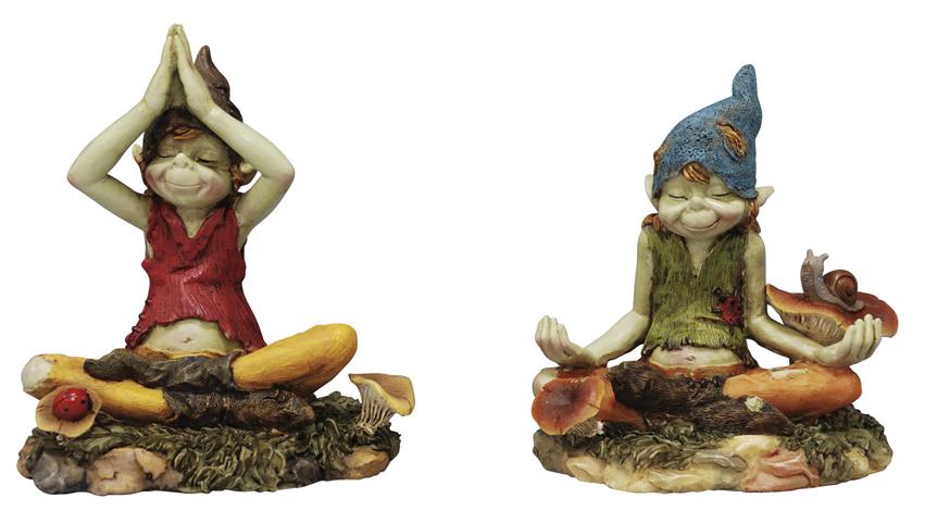 Palčka v meditaciji (set)